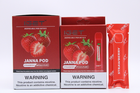 Wegwerfnikotin-Hülsen des Litschi-Eis-IGET Vape 450 Hauche