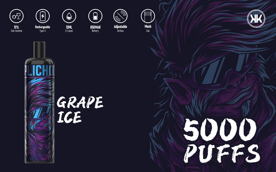 Wieder aufladbare Wegwerf-Vape 12ml elektronische Zigaretten-orange Soda EPOD