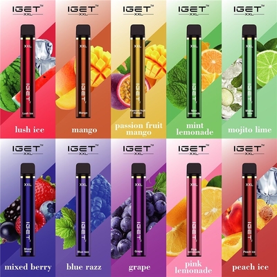 Wegwerfnikotin-Stift der hohen Qualität IGET Vape IGET XXL 1800
