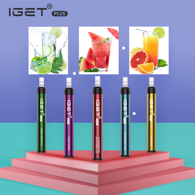 Großhandelszigarette IGET Vape IGET 1200 PLUS 650mah Batterie-Nikotin Vape-Stift