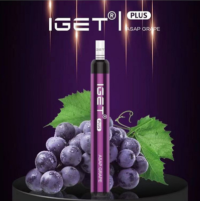 Zigarette 100% Authent Iget Iget E Iget plus 1200 Nikotin der Hauch-4.8ML 5%