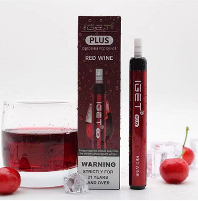 Zigarette 100% Authent Iget Iget E Iget plus 1200 Nikotin der Hauch-4.8ML 5%