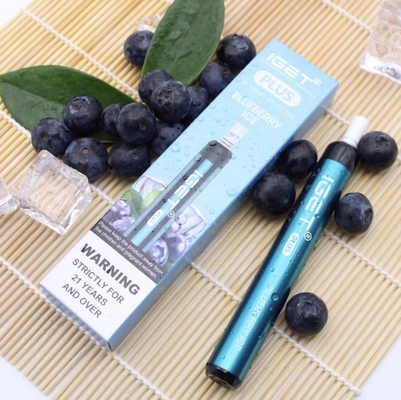 Ursprüngliches IGET PLUS 1200 Nikotin der Hauch-6% Wegwerf-Aromen der Vape-Stift-4.8ml Kapazitäts-13