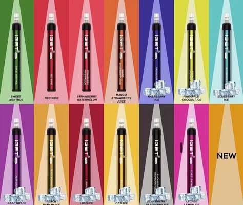 100% ursprünglicher IGET Zigarette IGET 1200 PLUS 650mah Nikotin Vape-Stift Batterie-6%