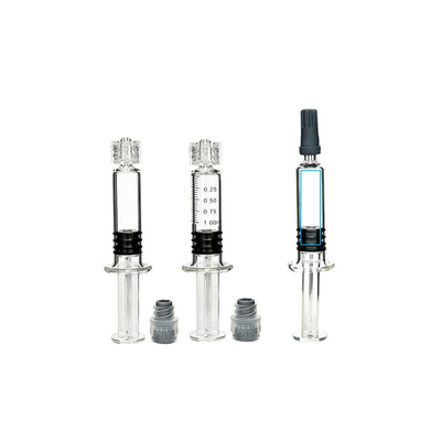 Öl-Glasspritze CBD THC DELTA8, Verschluss-Spritze 1ml IPlayecigs Luer