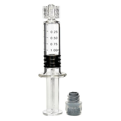 Öl-Glasspritze CBD THC DELTA8, Verschluss-Spritze 1ml IPlayecigs Luer