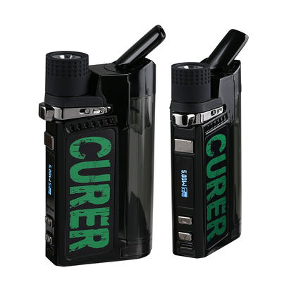 1500mAh CURER 3 in 1 Wachs Vape-Zerstäuber, PCTG trockener Herb Vaporizer Kit