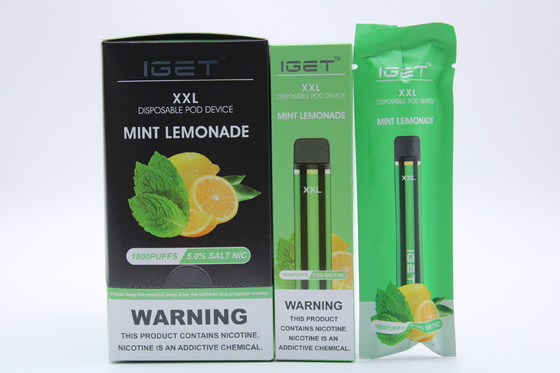 Stifthülsenhülse vape vape der hohen Qualität Wegwerf-gefülltes NIC-Salzhülse Wegwerfvape