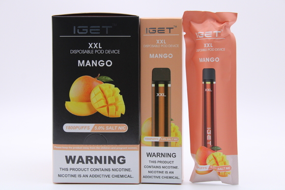 Stifthülsenhülse vape vape der hohen Qualität Wegwerf-gefülltes NIC-Salzhülse Wegwerfvape