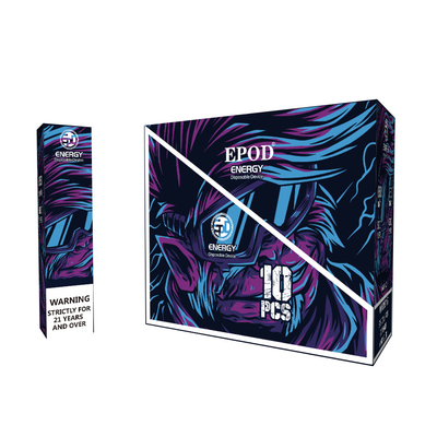 Arten EPOD-Energie-12 färben Wegwerf-Hauche 12ML Vape-Stift-5000 wieder aufladbar
