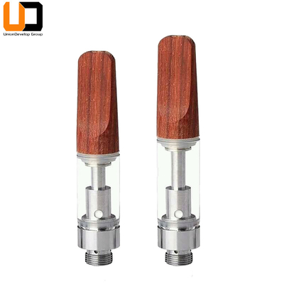 Keramisches Patronen-Hülsen-System-hölzernes Spitzen-Glas der Spulen-0.5ml 1ml CBD Vape