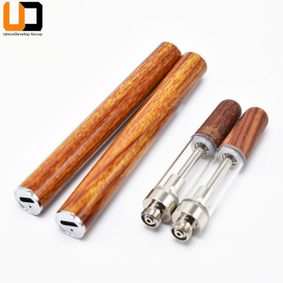 Keramisches Patronen-Hülsen-System-hölzernes Spitzen-Glas der Spulen-0.5ml 1ml CBD Vape