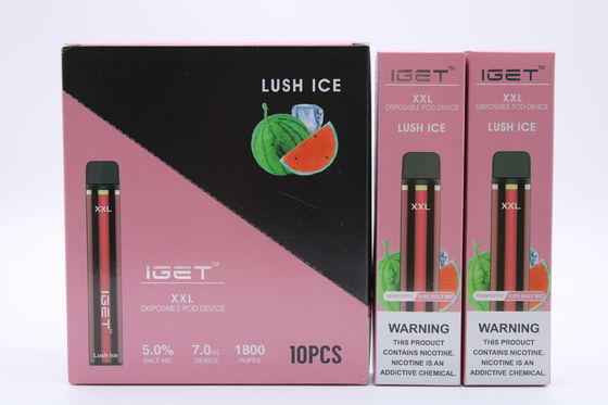 Anti-undichte nachfüllbare System-Hülse, die Stift 1800 IGET XXL Vape raucht