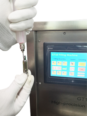 In hohem Grade genaues Vape-Öl-Füllmaschine-halbautomatisches Schirm-Steuerfüllungs-Gerät