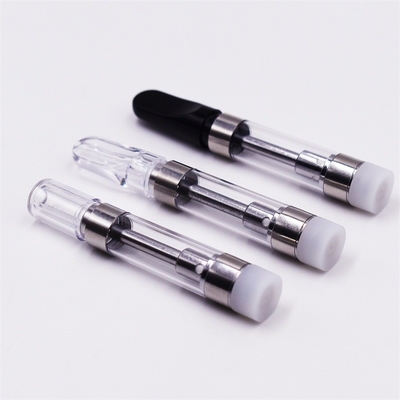 Heiße verkaufende Heizungspatrone vape Plastikder spitze 1ml des Glasbehälters 510 Faden cbd Spule Öls keramische