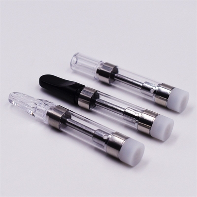 Heiße verkaufende Heizungspatrone vape Plastikder spitze 1ml des Glasbehälters 510 Faden cbd Spule Öls keramische