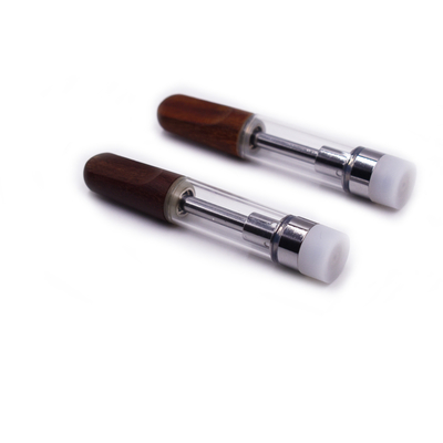 Karrt hölzerner leerer Zerstäuber vape Kapazität der Patrone 0.5/1ml des Fabrikpreises Faden 510