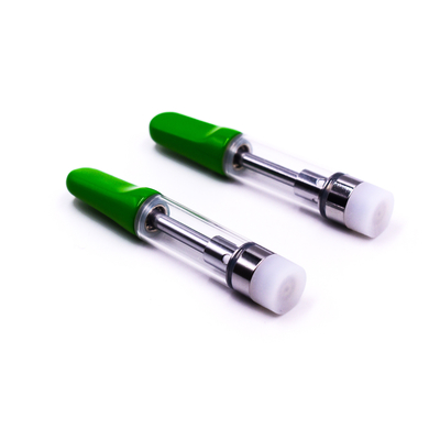Kundenspezifisches Verpacken keramischer vape Patrone 1ml keramischer Spule leerer Patrone 510 cbd verfügbar