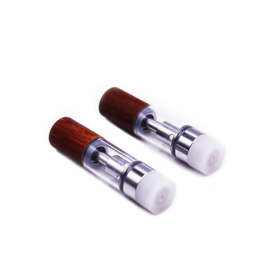 Ölpatrone cbd Glas 1ml 0.5ml leere keine keramischen Wagen vape cbd Spule des Fadens des Lecks 510 für vape Stift