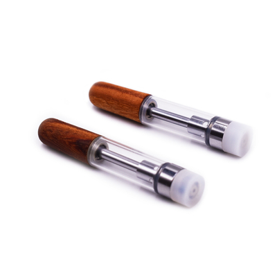 Ölpatrone cbd Glas 1ml 0.5ml leere keine keramischen Wagen vape cbd Spule des Fadens des Lecks 510 für vape Stift