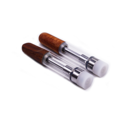 Ölpatrone cbd Glas 1ml 0.5ml leere keine keramischen Wagen vape cbd Spule des Fadens des Lecks 510 für vape Stift