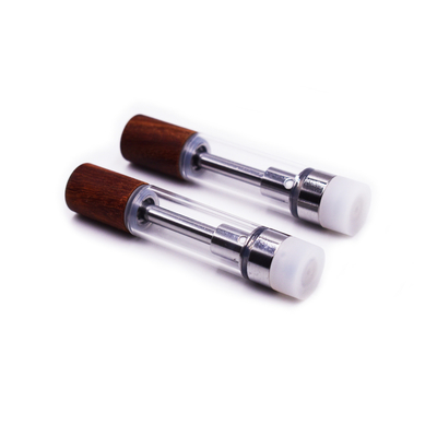 Ölpatrone cbd Glas 1ml 0.5ml leere keine keramischen Wagen vape cbd Spule des Fadens des Lecks 510 für vape Stift