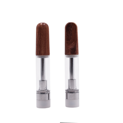 Ölpatrone cbd Glas 1ml 0.5ml leere keine keramischen Wagen vape cbd Spule des Fadens des Lecks 510 für vape Stift