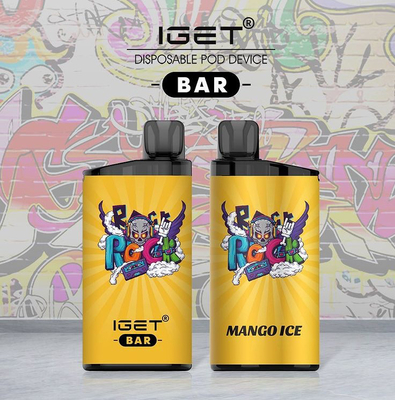Ursprüngliche Hauche Iget-Stangen-3500 Wegwerf-der Saft-Aromen e Vape Pen Device 13 Zigarette auf Lager