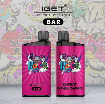 100% ursprüngliche IGET Zigarette IGET Hauche STANGE 3500 Wegwerfnikotin Vape