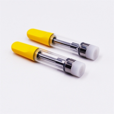 510 Faden keramisches Vape karrt bleifreies des Cbd-Öl-kundenspezifische Logo-0.5ml 1ml Öl-Patrone Glas-Behälter-des Delta-8