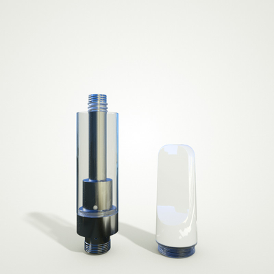 Undichte kundenspezifische Patrone vape Logo 510 des Beweises der bleifreien der Patrone leeren 0.5ml 1ml Spule des Glasbehälters keramischen