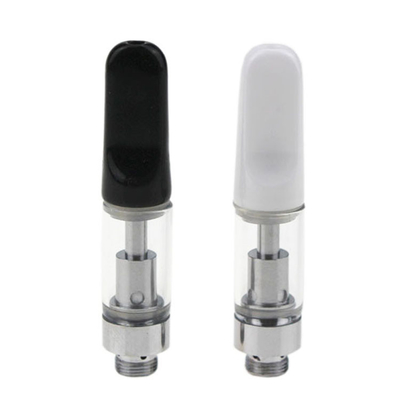 510 Faden keramisches Vape karrt bleifreies des Cbd-Öl-kundenspezifische Logo-0.5ml 1ml Öl-Patrone Glas-Behälter-des Delta-8