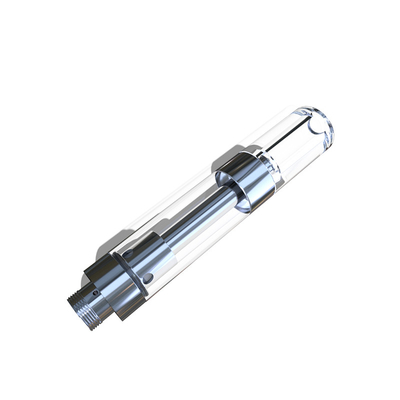 Patrone der Großhandels-des Ölzerstäubers CBD THC D8 flache Rundenplastikspitze 1ml