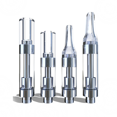 Drücken Sie Plastik- Spitzen-Delta 8 Wegwerf-Spule Cbd-Patronen-leeren Behälter Vape-Patronen-0.5ml 1ml keramische ein