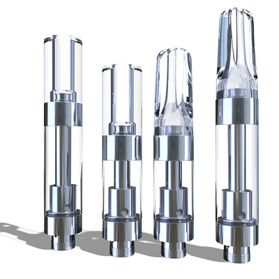 Drücken Sie Plastik- Spitzen-Delta 8 Wegwerf-Spule Cbd-Patronen-leeren Behälter Vape-Patronen-0.5ml 1ml keramische ein