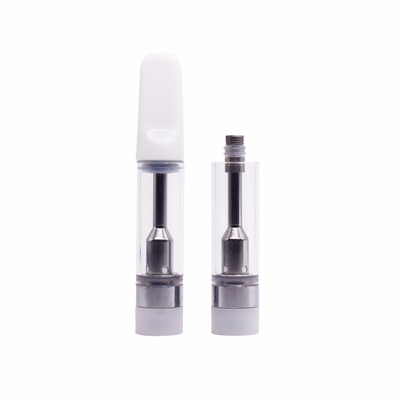 Großhandels- leere keramische Spitze und Spule cbd thc vape Patrone 316SS Wegwerf-0.5ml 1ml