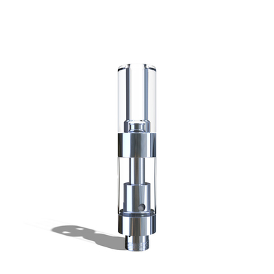 Großhandelsplastikdünne starke Patrone vape Öl des spitze Jenaer Glas-Glasbehälters 0.5ml 1ml