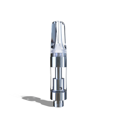 Großhandelsplastikdünne starke Patrone vape Öl des spitze Jenaer Glas-Glasbehälters 0.5ml 1ml