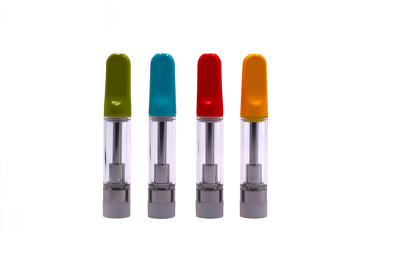 Die meiste Heizungspatrone vape Öl cbd poppular Einzelteile Deltas 8 starke Spule 510 des Öls 0.5ml 1ml bleifreie keramische