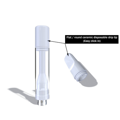 Neues Produkt 2022 Vape-Patrone aller keramische materielle Sitz für starkes/dünnes Öl 1ml