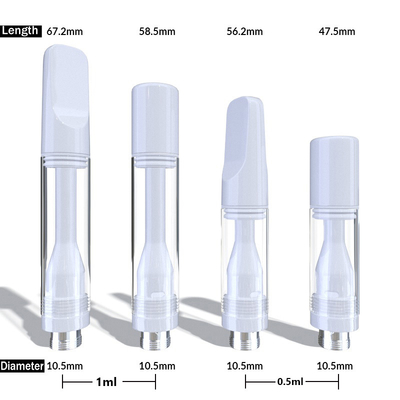 Neues Produkt 2022 Vape-Patrone aller keramische materielle Sitz für starkes/dünnes Öl 1ml