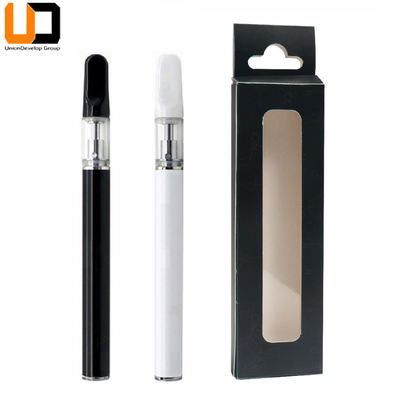 BEHÄLTER Vape-Stift der hohen Qualität keramischer Wegwerf-0.5ml 1.0ml leerer Glasder spulen-D5 CBD