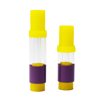 Heiße Verkaufsundichte Beweis starke Patrone vape Öl volles Glasbehälters G002 keramisches cbd Heizung 0.5ml 1ml detla8