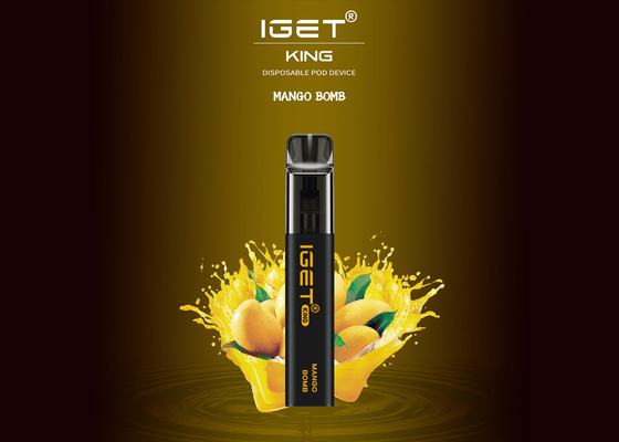9 Wegwerfnikotin der Aroma-2600 des Hauch-IGET Vape der hülsen-8.5ml 6,0%
