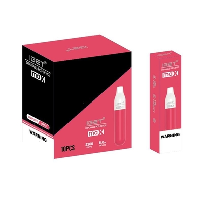 IGET Wegwerf-Vape sperren pufffs IGET max 2300 ein