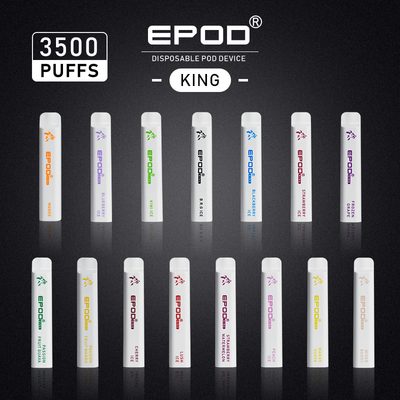 Alltagsgebrauch 3500 HAUCHE EPOD Wegwerf-Vape 5% Nikotin Wegwerfe-cigs