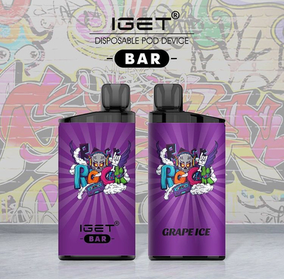 Neue Aromen Wegwerf-Stiftes vape Hauche Blackberry-Himbeer-Zitrone Iget-Stange 3500
