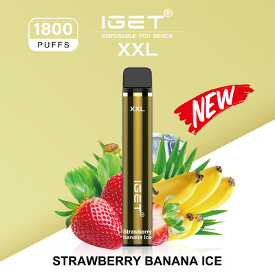 Des Nikotinsalzes 1800 IGET XXL 5% Artenaroma Stiftes 35 vape Hauch Wegwerf-