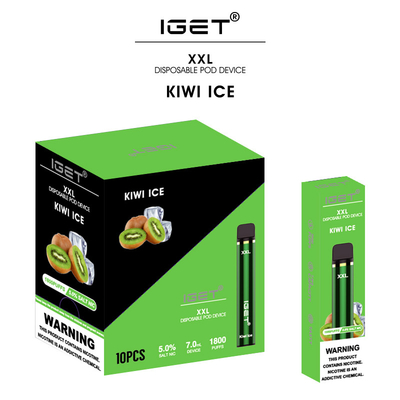 Wegwerf-Stift vape heißeste iget AUS Hauche xxl 1800 mit spätesten 35 Aromen auf Lager