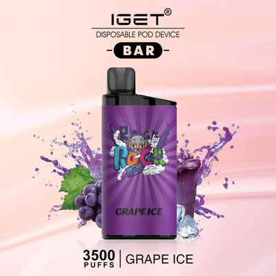 Schnelle des Expressdienst-5% Arten-Aroma IGET Nikotin-des Salz-20 STANGE Wegwerf-Vape-Stift